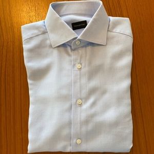 Italy- Ermenegildo Zegna dress shirt 42/16.5